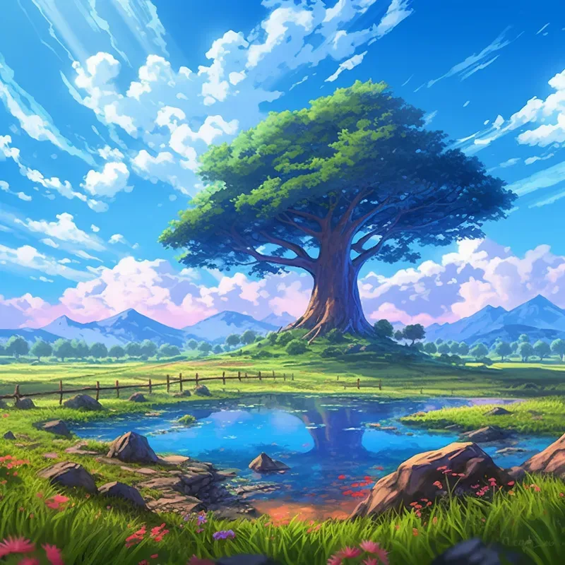 Breathtaking Anime Landscapes